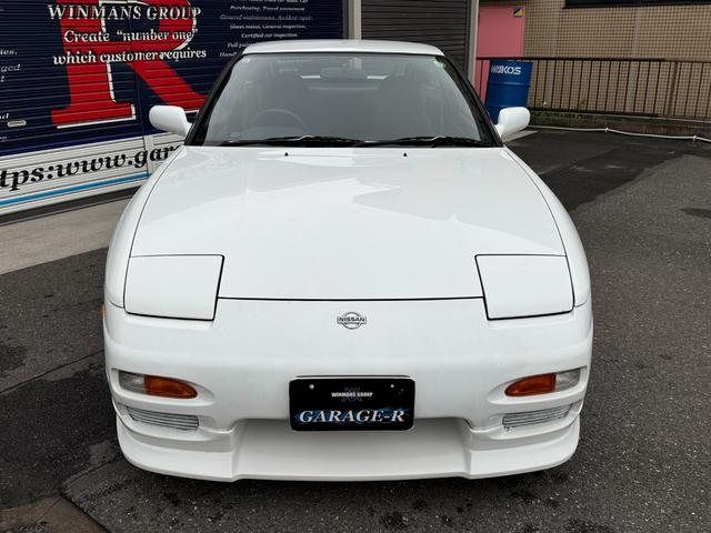 １８０ＳＸ タイプＸ　ＣＵＳＣＯ車高調　ＣＵＳＣＯタワーバー　Ｍｓエアクリーナー　フジツボマフラー　ＡＰＥＸブースト計　ＫＥＮＷＯＯＤオーディオ（5枚目）