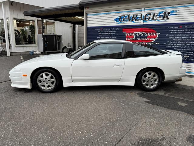 １８０ＳＸ タイプＸ　ＣＵＳＣＯ車高調　ＣＵＳＣＯタワーバー　Ｍｓエアクリーナー　フジツボマフラー　ＡＰＥＸブースト計　ＫＥＮＷＯＯＤオーディオ（6枚目）