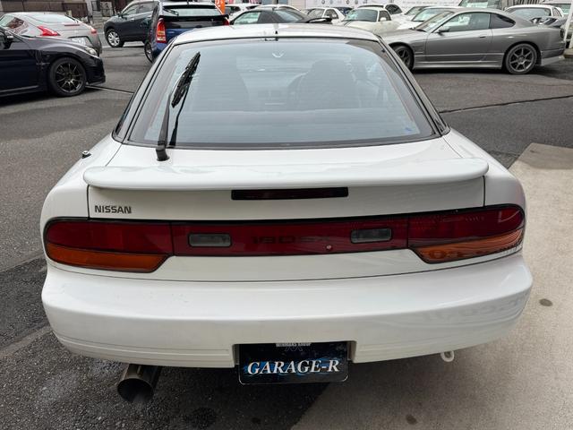 １８０ＳＸ タイプＸ　ＣＵＳＣＯ車高調　ＣＵＳＣＯタワーバー　Ｍｓエアクリーナー　フジツボマフラー　ＡＰＥＸブースト計　ＫＥＮＷＯＯＤオーディオ（8枚目）