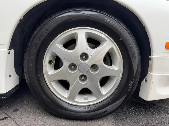 １８０ＳＸ タイプＸ　ＣＵＳＣＯ車高調　ＣＵＳＣＯタワーバー　Ｍｓエアクリーナー　フジツボマフラー　ＡＰＥＸブースト計　ＫＥＮＷＯＯＤオーディオ（13枚目）