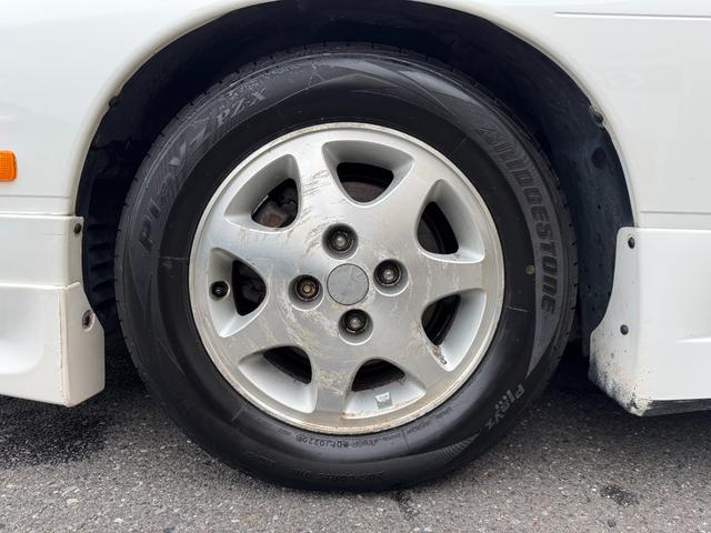 １８０ＳＸ タイプＸ　ＣＵＳＣＯ車高調　ＣＵＳＣＯタワーバー　Ｍｓエアクリーナー　フジツボマフラー　ＡＰＥＸブースト計　ＫＥＮＷＯＯＤオーディオ（14枚目）