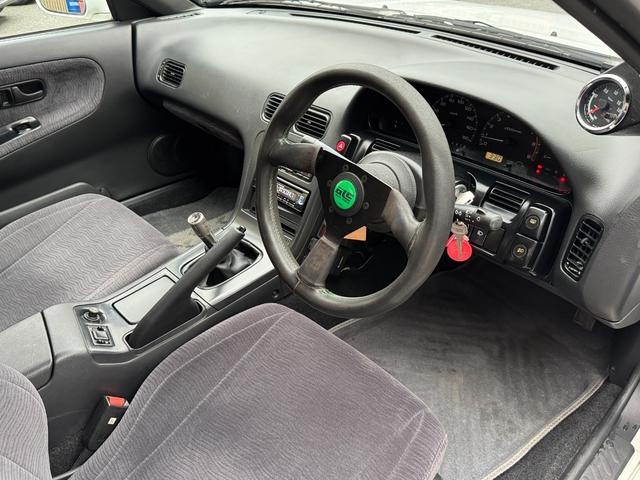 １８０ＳＸ タイプＸ　ＣＵＳＣＯ車高調　ＣＵＳＣＯタワーバー　Ｍｓエアクリーナー　フジツボマフラー　ＡＰＥＸブースト計　ＫＥＮＷＯＯＤオーディオ（24枚目）