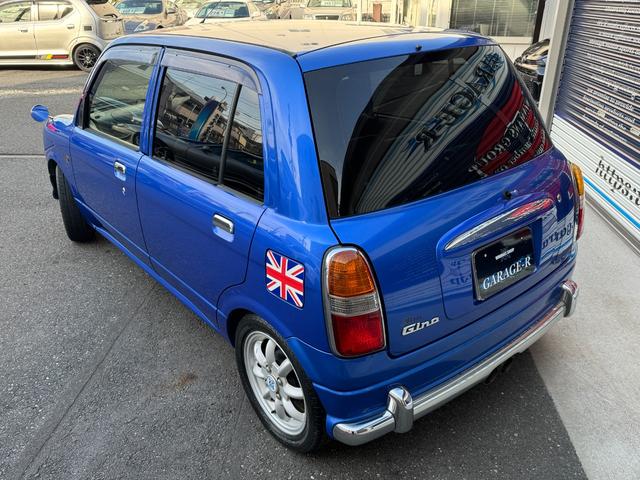 ミラジーノ ジーノ　ＭＩＮＩＬＩＴＥ１４インチＡＷ　社外ステアリング　フェンダーミラー　Ｐｉｏｎｅｅｒオーディオ　ＥＴＣ（2枚目）