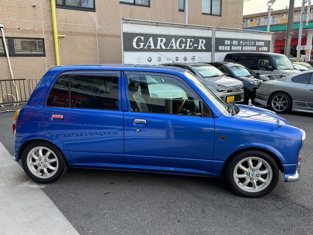 ミラジーノ ジーノ　ＭＩＮＩＬＩＴＥ１４インチＡＷ　社外ステアリング　フェンダーミラー　Ｐｉｏｎｅｅｒオーディオ　ＥＴＣ（7枚目）