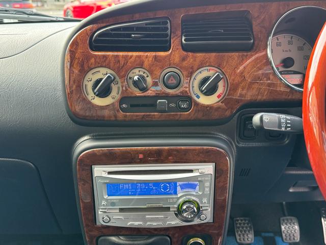 ミラジーノ ジーノ　ＭＩＮＩＬＩＴＥ１４インチＡＷ　社外ステアリング　フェンダーミラー　Ｐｉｏｎｅｅｒオーディオ　ＥＴＣ（30枚目）