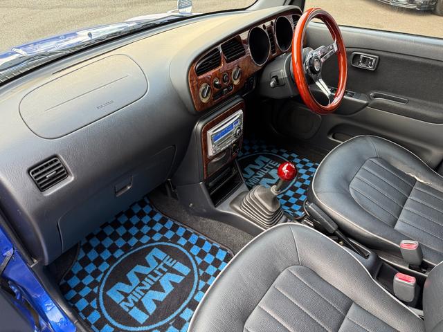 ミラジーノ ジーノ　ＭＩＮＩＬＩＴＥ１４インチＡＷ　社外ステアリング　フェンダーミラー　Ｐｉｏｎｅｅｒオーディオ　ＥＴＣ（32枚目）