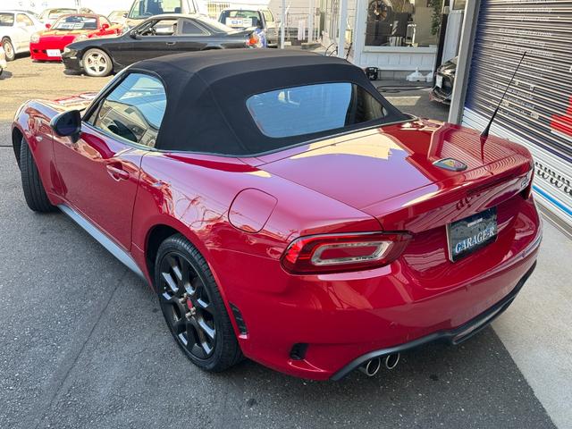 アバルト124 スパイダー ベースグレード ノーマル ブレンボキャリパー ナビ TV Bluetooth タイベル・ウォーターポンプ交換込(2枚目)