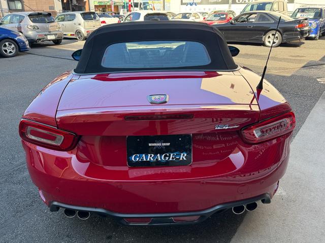 アバルト124 スパイダー ベースグレード ノーマル ブレンボキャリパー ナビ TV Bluetooth タイベル・ウォーターポンプ交換込(8枚目)