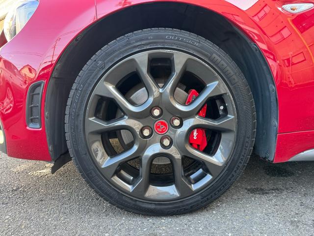 アバルト124 スパイダー ベースグレード ノーマル ブレンボキャリパー ナビ TV Bluetooth タイベル・ウォーターポンプ交換込(14枚目)