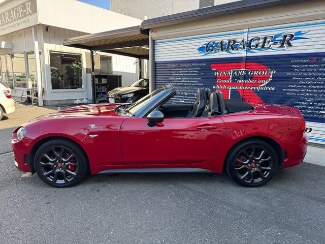 アバルト124 スパイダー ベースグレード ノーマル ブレンボキャリパー ナビ TV Bluetooth タイベル・ウォーターポンプ交換込(22枚目)