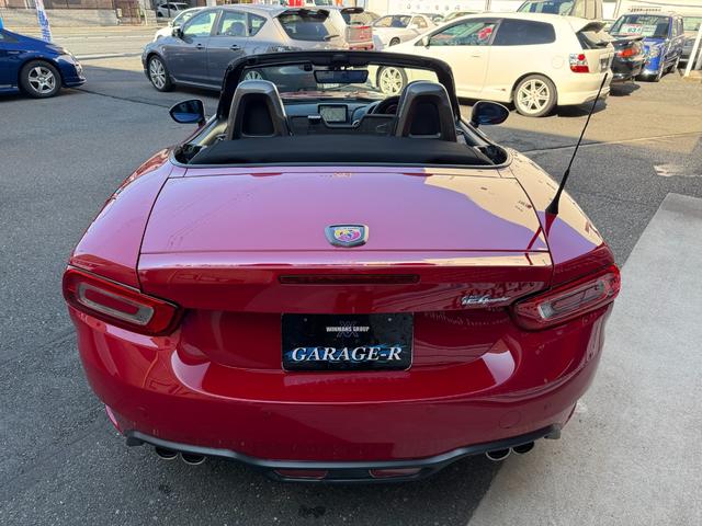 アバルト124 スパイダー ベースグレード ノーマル ブレンボキャリパー ナビ TV Bluetooth タイベル・ウォーターポンプ交換込(23枚目)