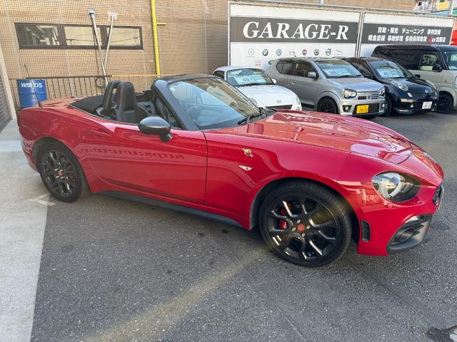 アバルト124 スパイダー ベースグレード ノーマル ブレンボキャリパー ナビ TV Bluetooth タイベル・ウォーターポンプ交換込(24枚目)