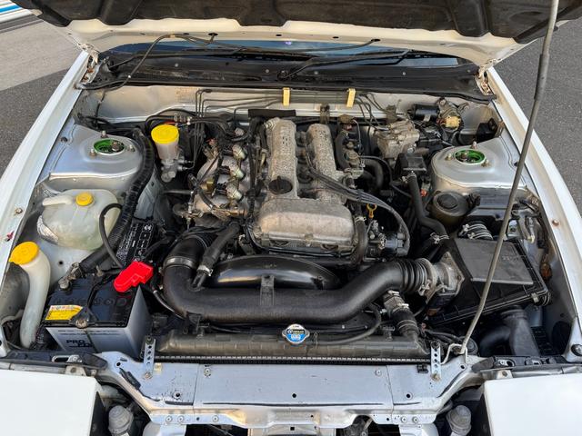 180SX タイプS MT換装公認済 ENKEI15インチAW 社外マフラー LIBRA車高調 NRGクイックリリース(3枚目)