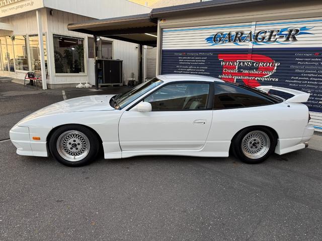 180SX タイプS MT換装公認済 ENKEI15インチAW 社外マフラー LIBRA車高調 NRGクイックリリース(6枚目)