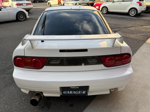 180SX タイプS MT換装公認済 ENKEI15インチAW 社外マフラー LIBRA車高調 NRGクイックリリース(8枚目)