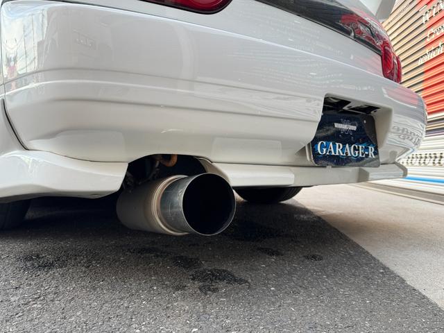 180SX タイプS MT換装公認済 ENKEI15インチAW 社外マフラー LIBRA車高調 NRGクイックリリース(9枚目)
