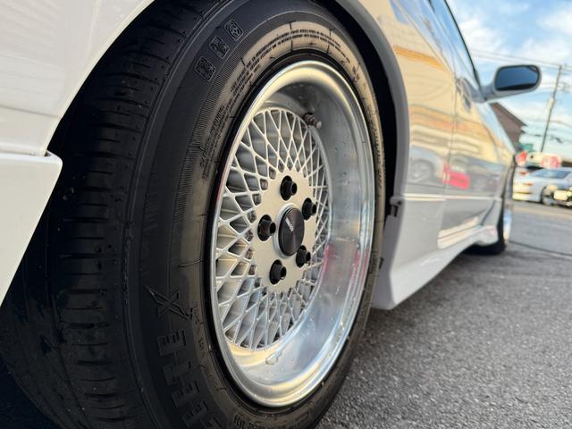 180SX タイプS MT換装公認済 ENKEI15インチAW 社外マフラー LIBRA車高調 NRGクイックリリース(11枚目)