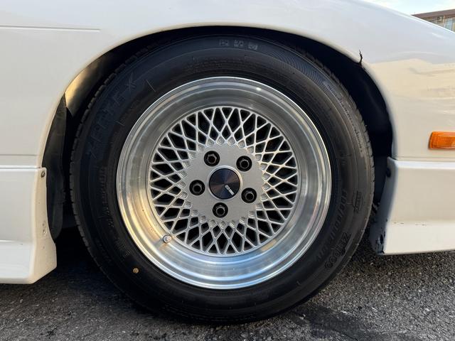 180SX タイプS MT換装公認済 ENKEI15インチAW 社外マフラー LIBRA車高調 NRGクイックリリース(13枚目)