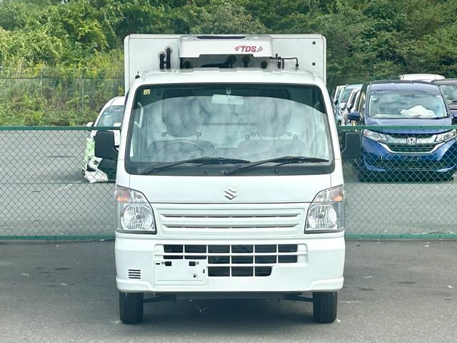キャリイトラック 低温冷蔵冷凍車　－３０℃設定　菱重コールドチェーン冷凍機　２コンプレッサー仕様　薄箱仕様　片側スライドドア　リヤワンタッチ扉　キーレス　ＰＷ　ＥＴＣ　助手席エアバッグ　ＡＢＳ　左右９０度ストッパー　樹脂製スノコ　庫内ライト（7枚目）