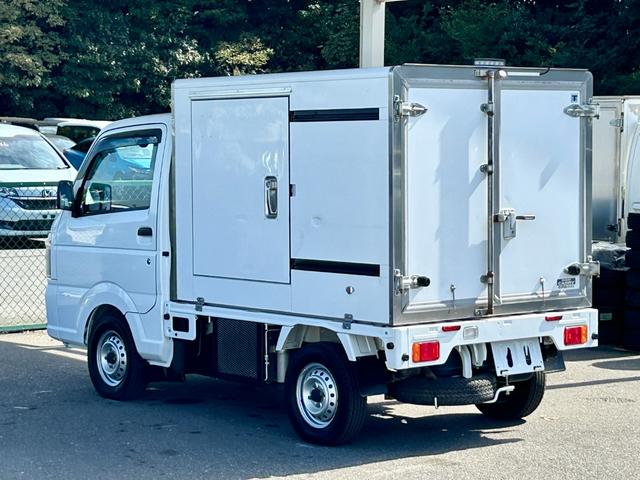 キャリイトラック 4WD 低温冷蔵冷凍車 -20℃設定 キャリイ食品シリーズ サーモキング冷凍機 片側スライドドア リヤロックロッド扉 キーレス PW バックカメラ ETC 助手席エアバッグ ABS 90度ストッパー 保冷カーテン 樹脂製スノコ 庫内ライト(15枚目)