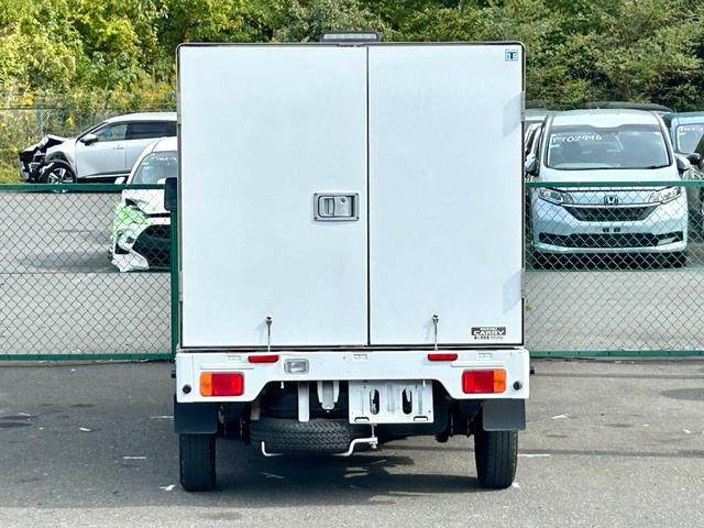 キャリイトラック 2WAY スタンバイ付き冷蔵冷凍車  -5℃設定 スズキ純正 キャリイ食品シリーズ 片側スライドドア リヤワンタッチ扉 外部電源用スタンバイケーブル キーレス パワーウィンドウ バックカメラ ETC ABS 左右90度ストッパー スノコ(13枚目)