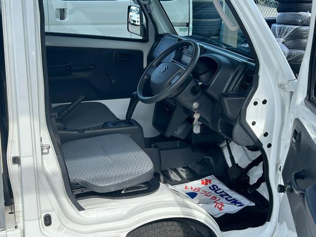 キャリイトラック 中温冷蔵冷凍車 -5℃設定 菱重コールドチェーン2コンプ仕様 菱重コールドチェーン冷凍機 2コンプレッサー仕様 片側スライドドア リヤワンタッチ扉 ETC 助手席エアバッグ ABS 90度ストッパー 樹脂製スノコ 庫内ライト 荷箱カギ(4枚目)