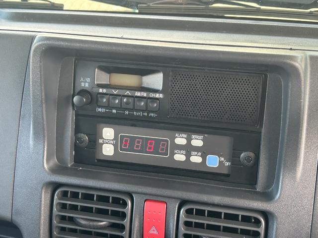 キャリイトラック 中温冷蔵冷凍車 -5℃設定 菱重コールドチェーン2コンプ仕様 菱重コールドチェーン冷凍機 2コンプレッサー仕様 片側スライドドア リヤワンタッチ扉 ETC 助手席エアバッグ ABS 90度ストッパー 樹脂製スノコ 庫内ライト 荷箱カギ(26枚目)