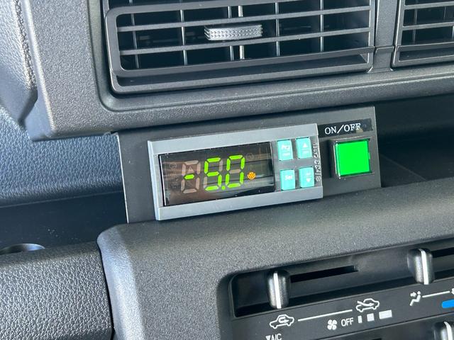 ハイゼットトラック スタンバイ付き冷蔵冷凍車 中温-5℃設定 2コンプ仕様 エレクール 2コンプレッサー仕様 片側スライドドア 外部電源用スタンバイケーブル スマートキー スマートアシスト プッシュスタート PW 障害物センサー 電動格納ミラー 左右90度ストッパー(37枚目)