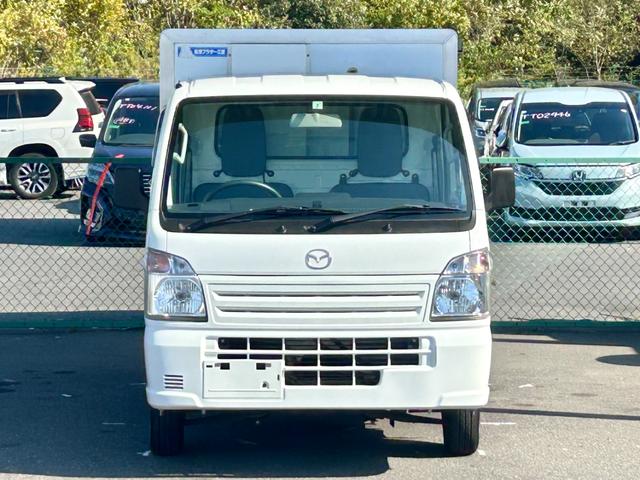 スクラムトラック 低温冷蔵冷凍車　－２２℃設定　デンソー冷凍機　片側スライドドア　リヤロックロッド扉　ＥＴＣ　助手席エアバッグ　ＡＢＳ　左右９０度ストッパー　樹脂製スノコ　庫内ライト　荷箱カギ（7枚目）