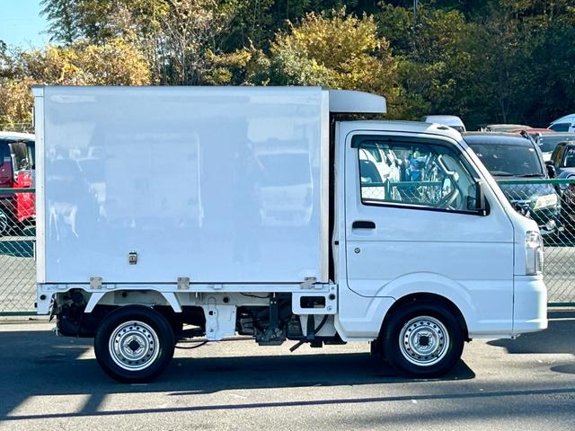 ミニキャブトラック 冷蔵冷凍車 中温-5℃設定 菱重コールドチェーン2コンプ仕様 2コンプレッサー冷凍機 片側スライドドア リヤワンタッチ扉 助手席エアバッグ ABS 90度ストッパー 樹脂製スノコ 庫内ライト 荷箱カギ(12枚目)