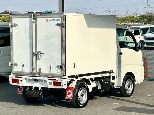 ハイゼットトラック 冷蔵冷凍車 中温-5℃設定 日章冷凍2コンプレッサー冷凍機 片側スライドドア リヤロックロッド扉 ABS 90度ストッパー 樹脂製スノコ 庫内ライト 荷箱カギ(14枚目)