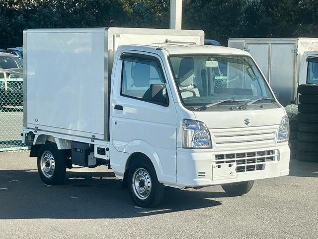 キャリイトラック 冷蔵冷凍車 中温‐5℃設定 キャリイ食品シリーズ スズキ純正 キャリイ食品シリーズ 片側スライドドア リヤワンタッチ扉 キーレス パワーウィンドウ ETC 助手席エアバッグ ABS スノコ 庫内ライト 荷箱カギ(9枚目)