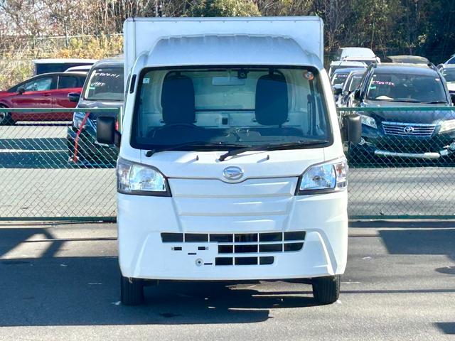 ハイゼットトラック FRP中温冷蔵冷凍車 -7℃設定 デンソー冷凍機 ダイハツ純正 両側スライドドア リヤワンタッチ扉 助手席エアバッグ ABS 90度ストッパー 樹脂製スノコ 庫内ライト 荷箱カギ(7枚目)