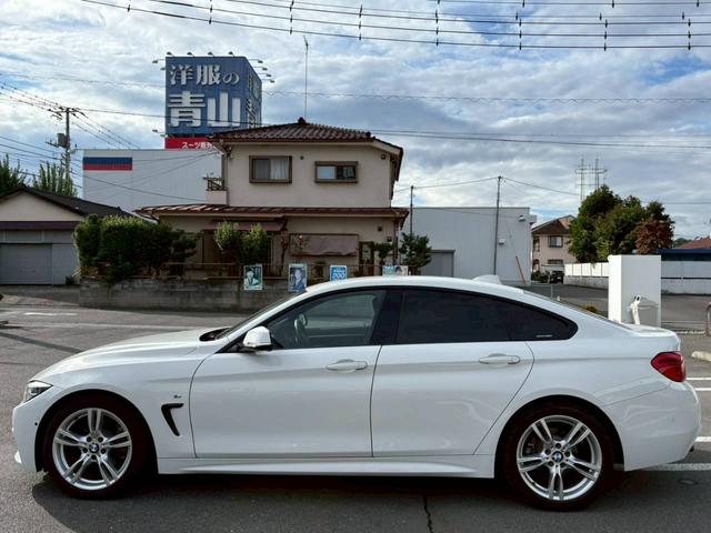 ４シリーズ ４２０ｉグランクーペ　Ｍスポーツ　メーカーマルチナビ・バックカメラ・ＥＴＣ・シートヒーター・クルーズコントロール・ＢＳＭ・パワーシート・メモリーシート・レーンキープ・フルセグＴＶ・パドルシフト・パワーバックドア・純正１８インチアルミ（5枚目）