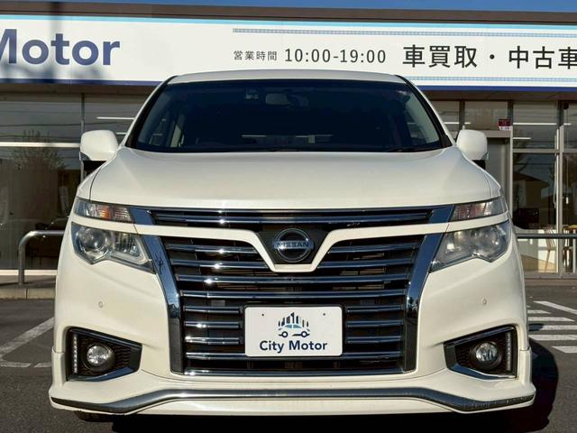 エルグランド ２５０ハイウェイスター　両側電動スライドドア　ハーフレザーシート　ナビ　全周囲モニター　ＴＶ　フリップダウンモニター　ＥＴＣ　純正アルミ　ヘッドライトＨＩＤ　１オーナー　クルーズコントロール　スマートキープッシュスタート（2枚目）