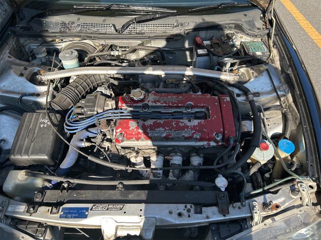 インテグラ タイプR クロスミッション LSD オーリンズ エキマニ カーボンボンネット フロントスポイラー VTEC B18(12枚目)