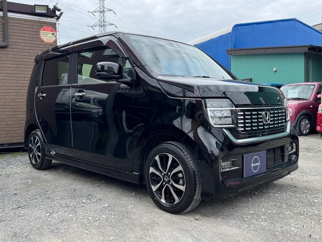 N-WGNカスタム Lホンダセンシング ナビ Bカメラ フルセグ Bluetooth 前後ドライブレコーダー リアコーナーセンサー ETC 電子パーキングブレーキ スマートキー(2枚目)