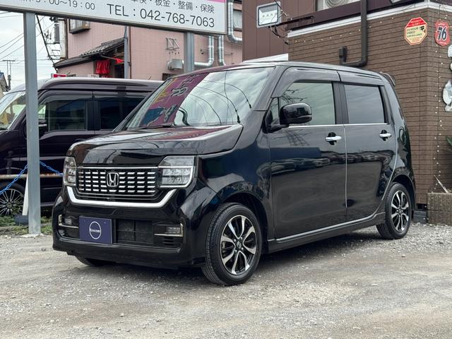 N-WGNカスタム Lホンダセンシング ナビ Bカメラ フルセグ Bluetooth 前後ドライブレコーダー リアコーナーセンサー ETC 電子パーキングブレーキ スマートキー(4枚目)