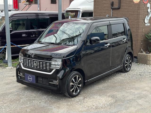 N-WGNカスタム Lホンダセンシング ナビ Bカメラ フルセグ Bluetooth 前後ドライブレコーダー リアコーナーセンサー ETC 電子パーキングブレーキ スマートキー(7枚目)