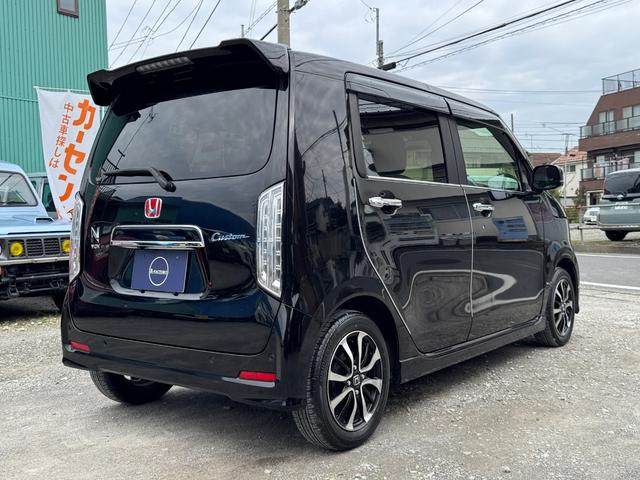 N-WGNカスタム Lホンダセンシング ナビ Bカメラ フルセグ Bluetooth 前後ドライブレコーダー リアコーナーセンサー ETC 電子パーキングブレーキ スマートキー(10枚目)