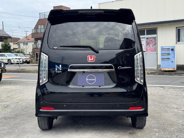 N-WGNカスタム Lホンダセンシング ナビ Bカメラ フルセグ Bluetooth 前後ドライブレコーダー リアコーナーセンサー ETC 電子パーキングブレーキ スマートキー(11枚目)