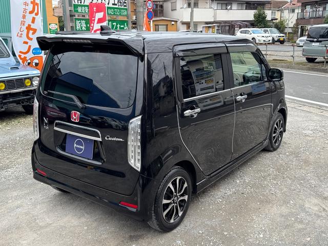 N-WGNカスタム Lホンダセンシング ナビ Bカメラ フルセグ Bluetooth 前後ドライブレコーダー リアコーナーセンサー ETC 電子パーキングブレーキ スマートキー(13枚目)