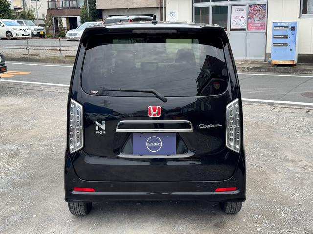 N-WGNカスタム Lホンダセンシング ナビ Bカメラ フルセグ Bluetooth 前後ドライブレコーダー リアコーナーセンサー ETC 電子パーキングブレーキ スマートキー(14枚目)