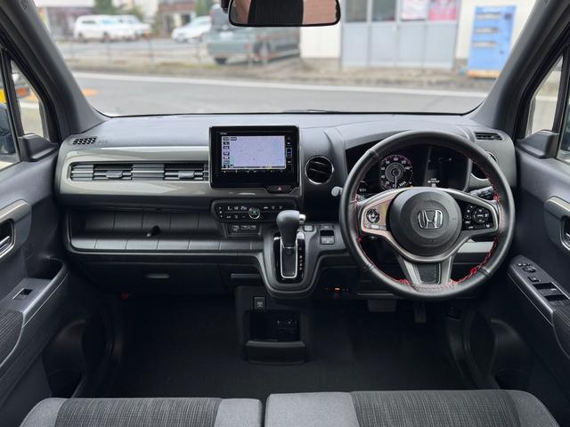 N-WGNカスタム Lホンダセンシング ナビ Bカメラ フルセグ Bluetooth 前後ドライブレコーダー リアコーナーセンサー ETC 電子パーキングブレーキ スマートキー(16枚目)