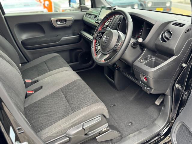 N-WGNカスタム Lホンダセンシング ナビ Bカメラ フルセグ Bluetooth 前後ドライブレコーダー リアコーナーセンサー ETC 電子パーキングブレーキ スマートキー(17枚目)