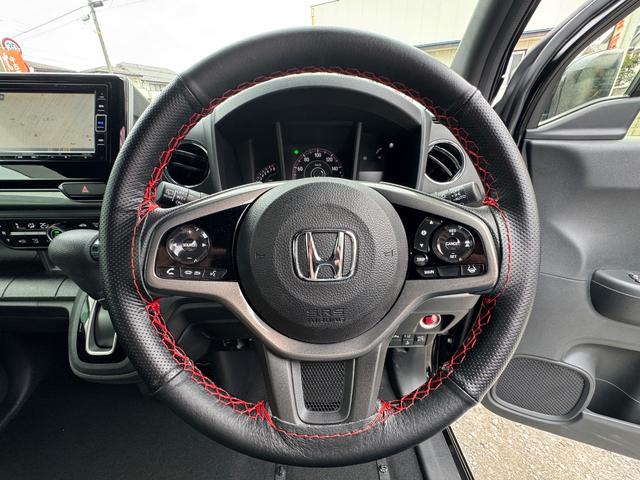 N-WGNカスタム Lホンダセンシング ナビ Bカメラ フルセグ Bluetooth 前後ドライブレコーダー リアコーナーセンサー ETC 電子パーキングブレーキ スマートキー(38枚目)