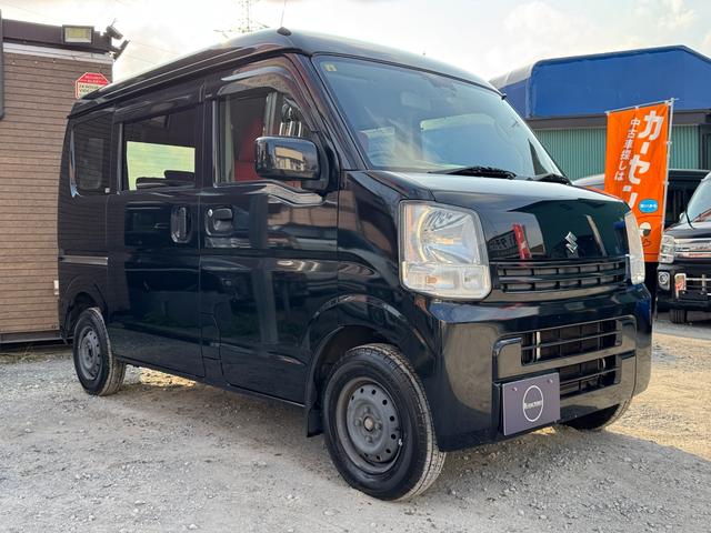 エブリイ ジョインターボ ワンオーナー シートカバー キーレス 衝突軽減ブレーキ 純正オーディオ ETC HIDヘッドライト(2枚目)