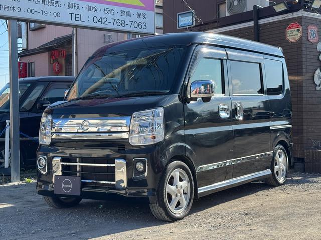 NV100クリッパーリオ E ナビ Bカメラ フルセグ パワースライドドア シートカバー ETC スマートキー 衝突軽減ブレーキ アルミホイール ダウンサス(4枚目)