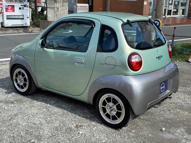 ツイン ガソリンＢ　カラーパッケージ　ハヤシ１４インチアルミ　車高調　キーレス　オーディオ（15枚目）