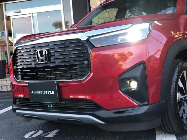 ＷＲ－Ｖ Ｚ＋　ＡＬＰＩＮＥ　ＢＩＧＸ　ディスプレイオーディオ　登録済未使用車　ホンダセンシング　追突軽減ブレーキ　オートハイビーム　ＵＳＢ充電ポート　クルーズコントロール（13枚目）